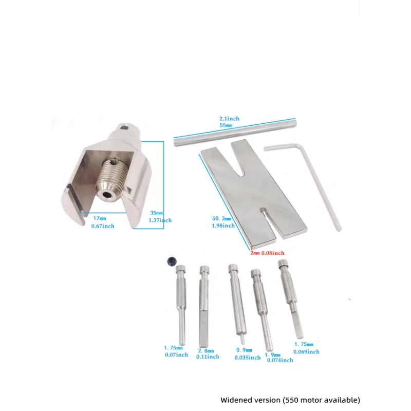 มอเตอร์ Pinion Gear Puller Remover ชุดเครื่องมือสําหรับ Rc เฮลิคอปเตอร์มอเตอร์ Pinion อะไหล่