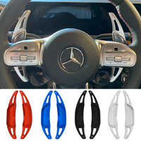 For Mercedes-Benz AMG GLC43 GLA45 GLA35 S65 GT Edition 50 GTR G63 GLE53 GLE63S Shift Paddles Extender Car Steering Wheel sticker