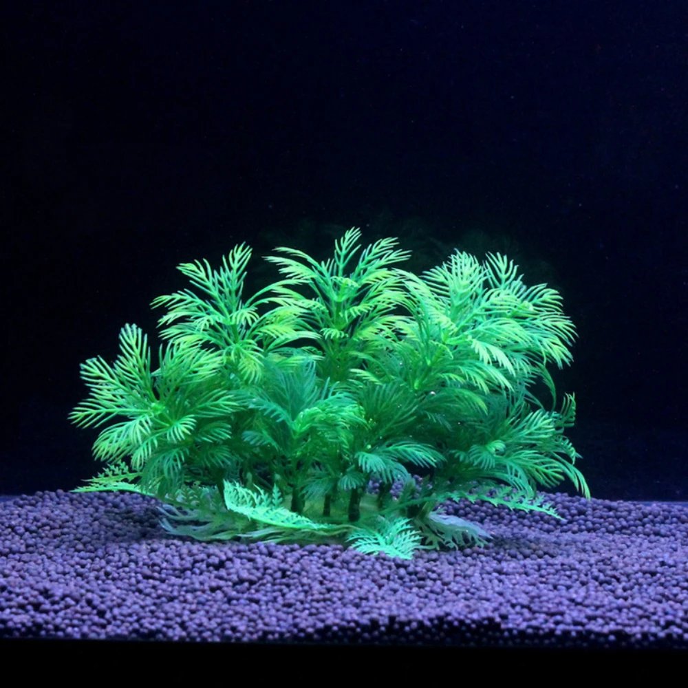 Aquarium Simulation Plant Green Underwater Fish Tank Aquarium Decor Artificial Water Plastic Plant Water Grass Ornament image 5