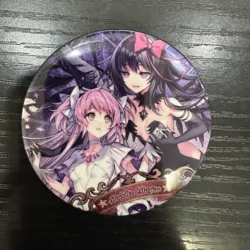 Anime quente puella magi madoka magica figura akemi homura kaname madoka cosplay bonito dos desenhos animados emblema de metal kawaii saco pinos presentes