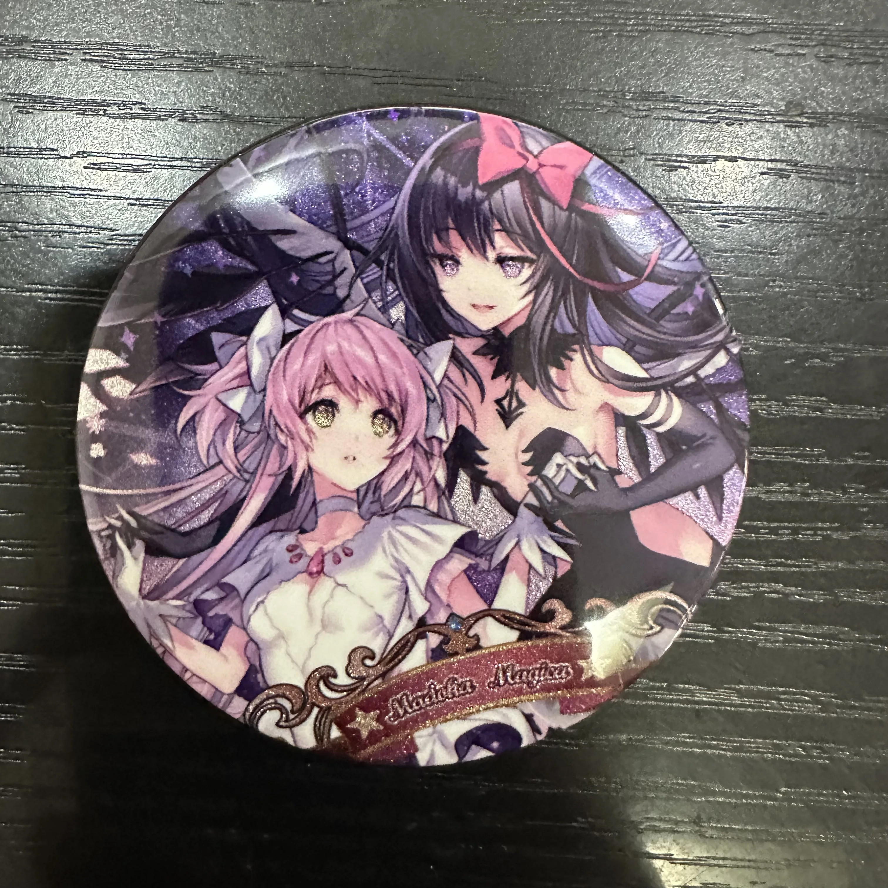 Hot Anime Puella Magi Madoka Magica Figure Akemi Homura Kaname Madoka Cosplay Cute Cartoon Metal Badge Kawaii Bag Pins Gifts