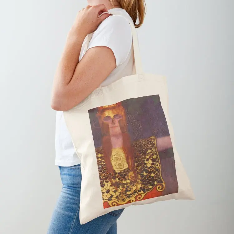 

Gustav Klimt - Pallas Athena Tote Bag sac pour femme Shopper Lady bag Canvas shoulder bag