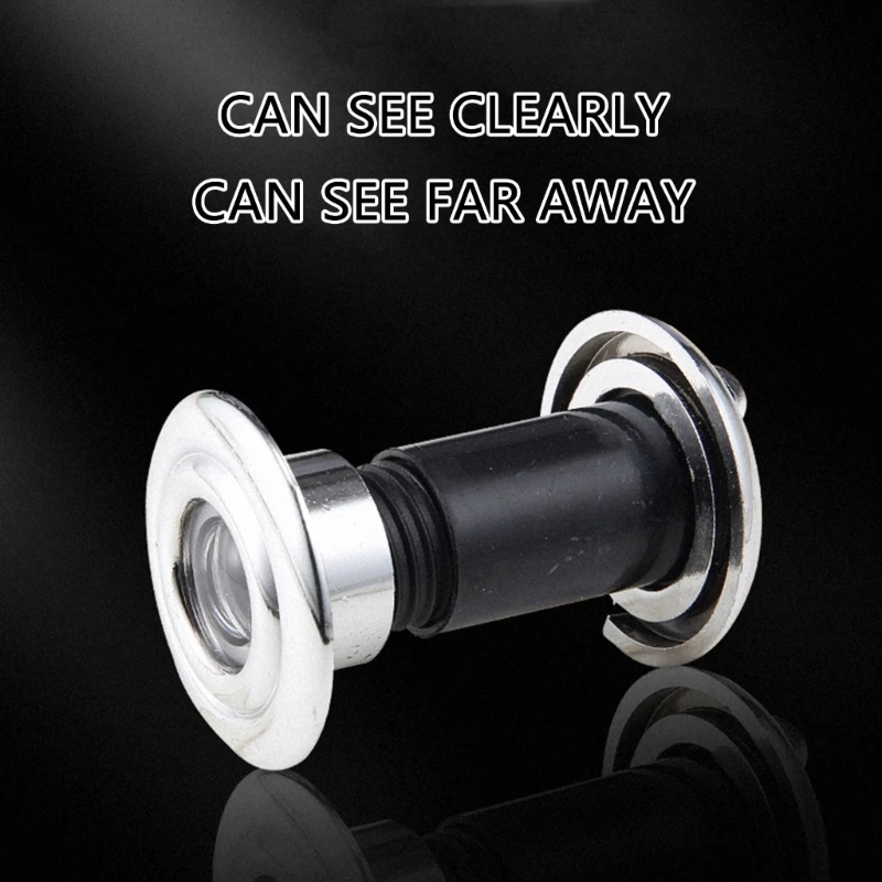 Family Safety Door Viewer High Resolution Lens Stable Home Door Peephole Viewer Quick Installs for Identifying Visitors