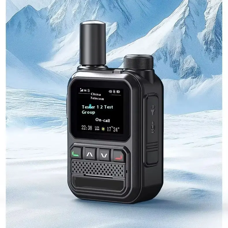 ANYSECU 2PCS POC 5G GPS Dual SIM Network Walkie Talkie – Nationwide Intercom Long Range 5000km Two-Way Ham Radio with Coverage