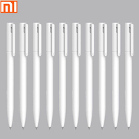 Original Xiaomi Pen Writing Smooth Light Mijia Press the core Replacement Refill Blue Red Black 0.5mm BUSINESS Roller Ball PEN