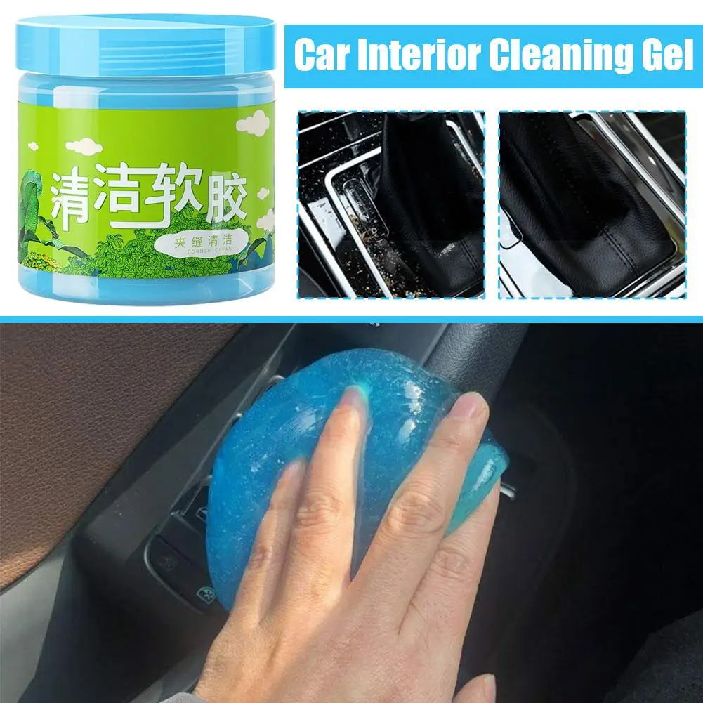 Universal Cleaning Gel, Multi-Purpose Magic Slime for Car Keyboard Laptop, Safe Non-Toxic Dust Remover Electronic Device Cleaner