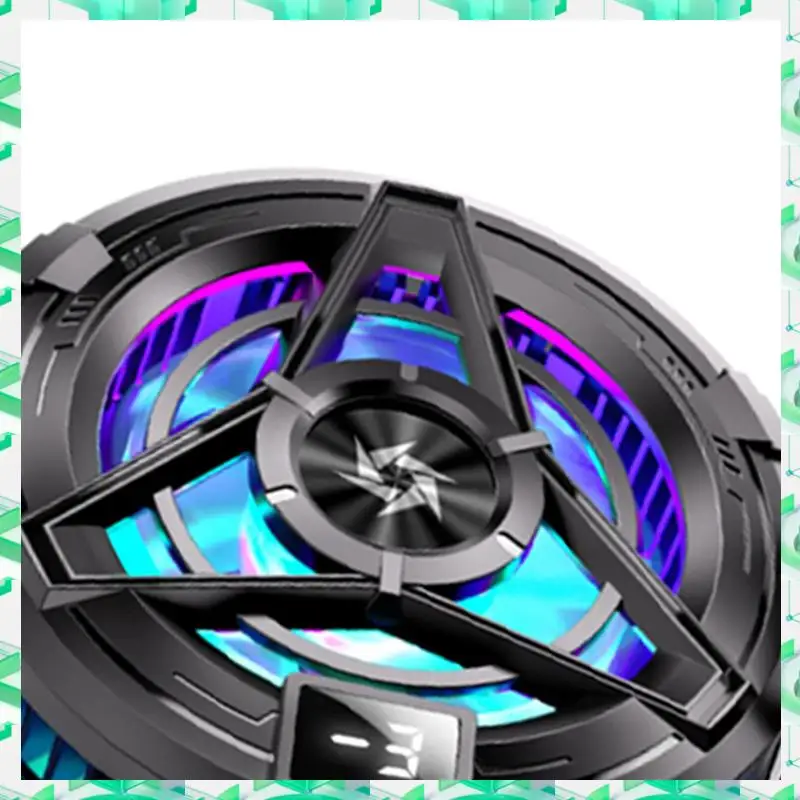 3C Electron Mobile Phone Heat Sink Game Console Radiator For IOS/Android With Back Clip With Digital Display,Mobile Phone Heat S