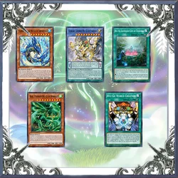 70 sztuk Ryu-Ge Apodrakosis Yugioh talia kart łatwa gra nie oryginalna talia Master Duel DIY