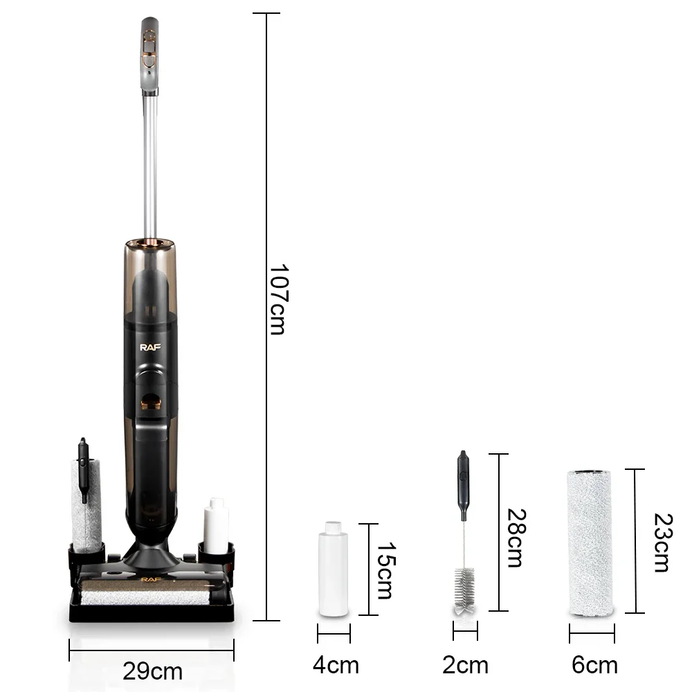 Advanced Warehouse Multifunctional Wireless Intelligent Electric Mops Floor Washer Cleaning Machine