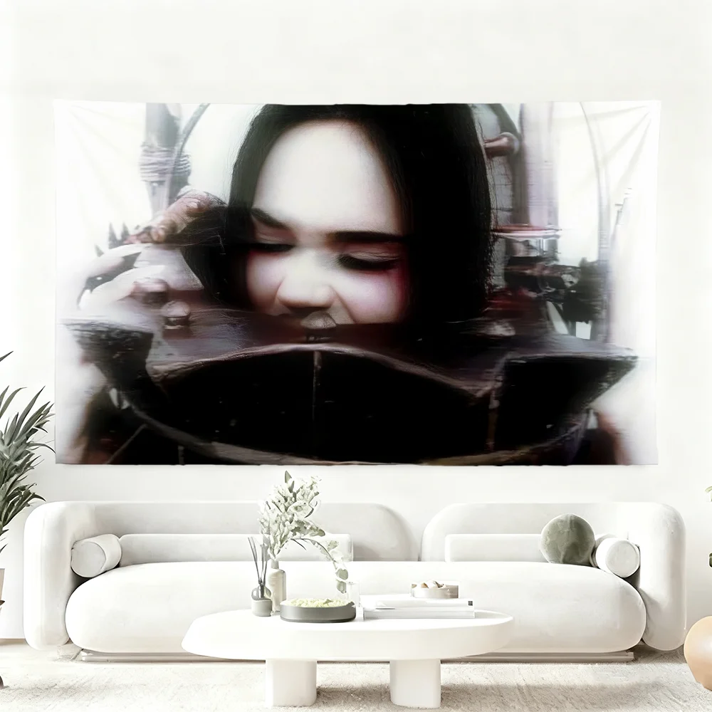 M-maggies-s Sänger L-lindemann-n-Flagge, langlebig, für den Außenbereich, Innenbereich, Terrasse, festliche Dekoration, klassisches Design, Stangenwand, Zimmerbanner