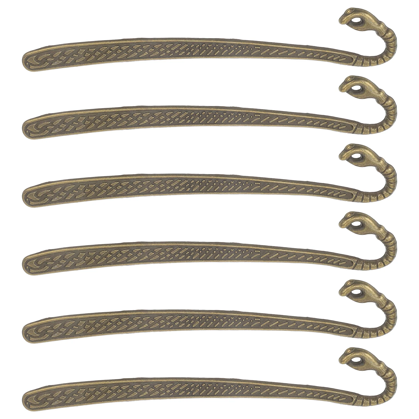 6Pcs Metal Bookmark Book Mark Exquisite Elegant Design for Reading Gifts Bookmarks Metal Bookmark Book Marks for Kid