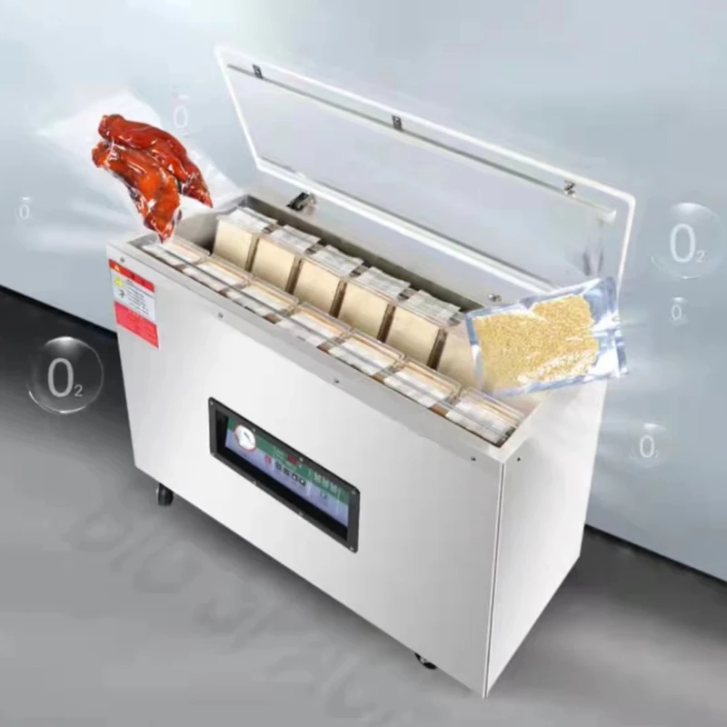 آلة الختم آلة تعبئة الطوب الأرز حبوب البن الحبيبية تعبئة المواد الغذائية فراغ التعبئة والتغليف #1