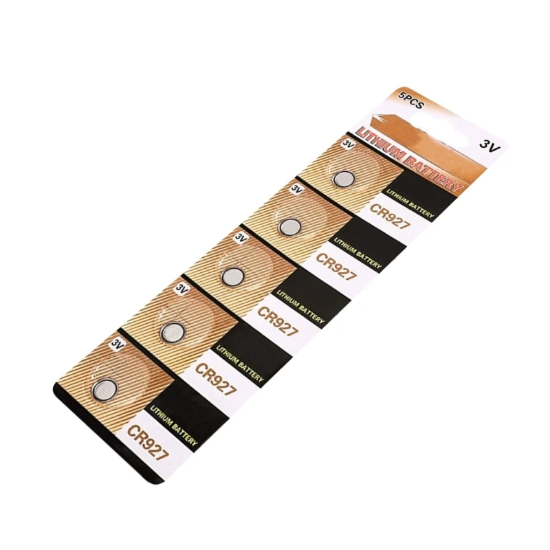 F3MA 5/10Pcs เปลี่ยนแบตเตอรี่ปุ่ม 3V CR927 เซลล์แบตเตอรี่ลิเธียมนาฬิกาคอมพิวเตอร์ LED LIGHT อิเล็กทรอนิกส์