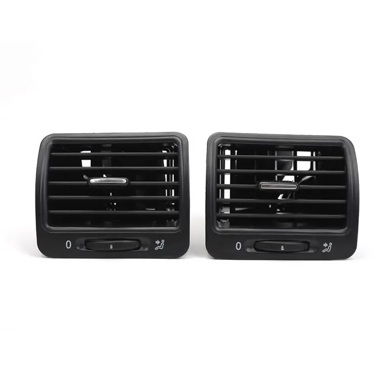

【Top Sale !!】Car AC Vent Dash Board Air Outlet Conditioning Vent Car Accessories 1K0819709 1K0819710 Black For VW Jetta Golf GTI