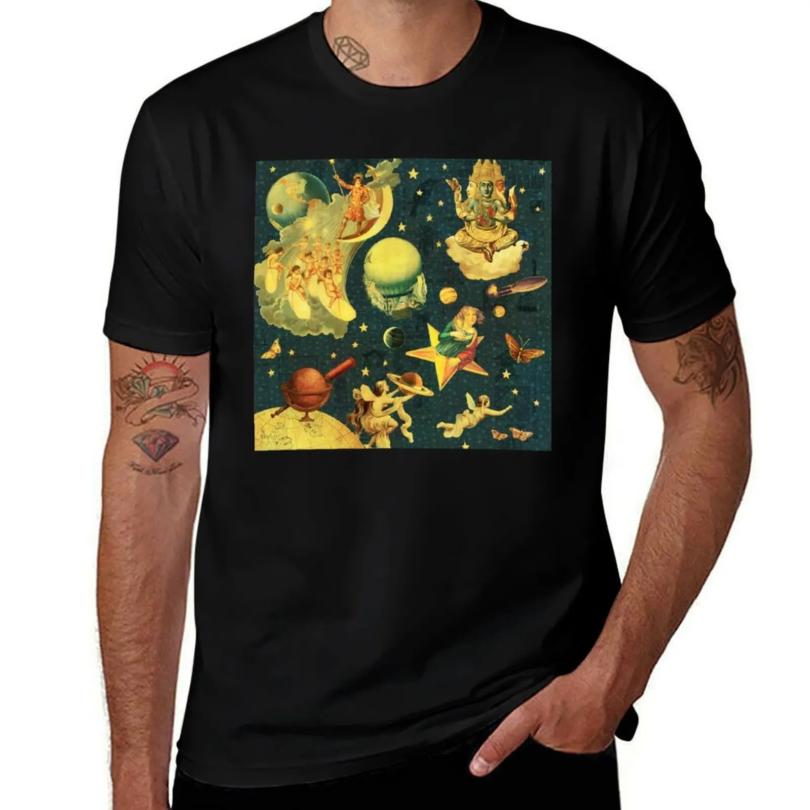 smashing mellon collie star 2021 T-Shirt Plus Size Summer Short Sleeve T-Shirt