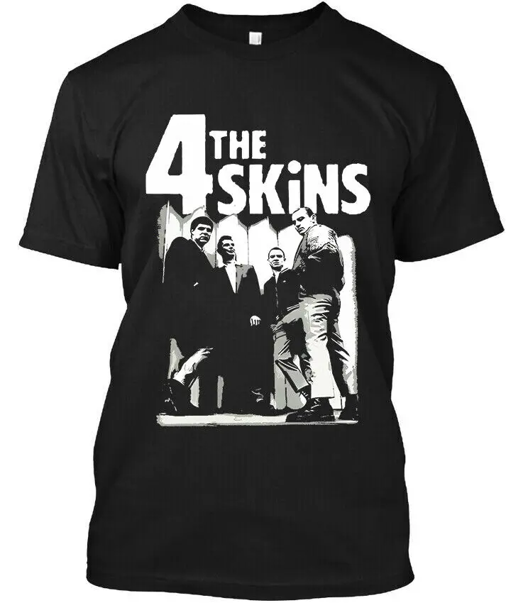 NEW Popular The 4 Skins English Music Retro Classic Logo T SHIRT S 4XL