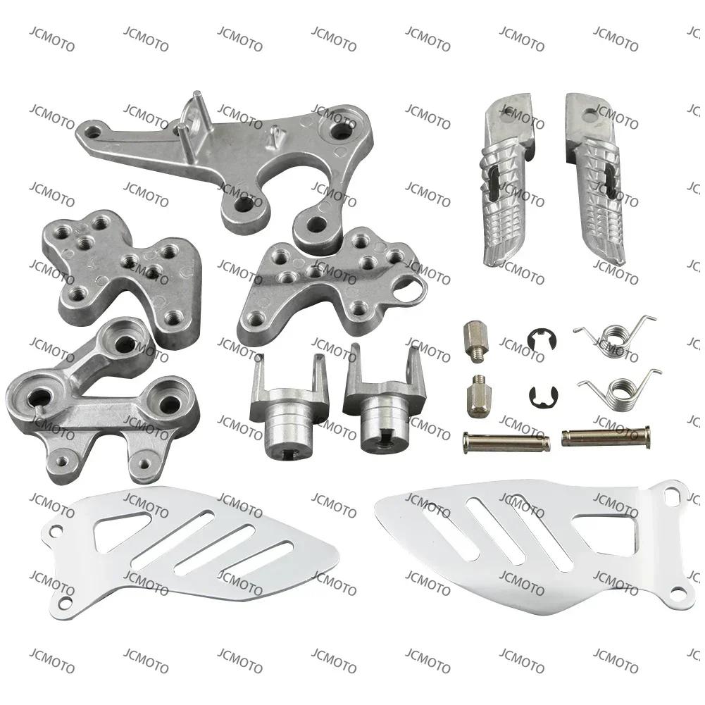 

For SUZUKI GSXR1000 K5 2005 2006 2007 2008 2009 2010 2011 Aluminum Alloy Motorcycle Front Rider Foot Pegs Footrest Brackets