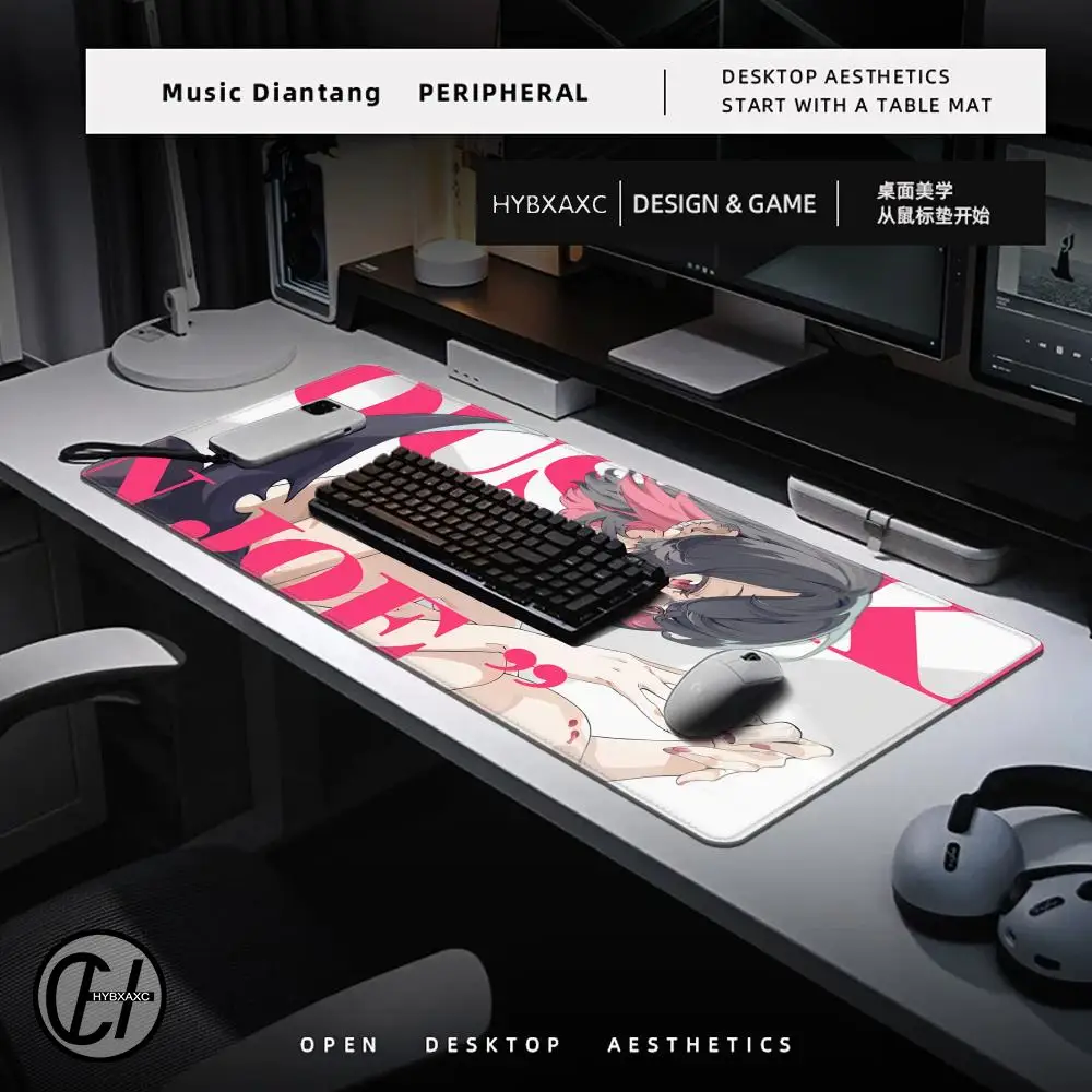 Anime Cartoon Large Mouse Pad Extended Zenless Zone Zero Anby Nicole Demara Mana Figures Keyboard Pad Large 120x60 XXL Desk Mat