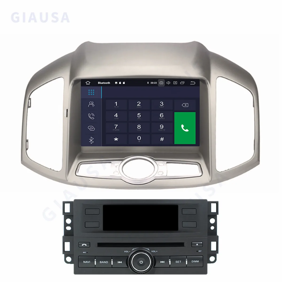 Vertical Screen Android 12 Car Player DTS For Chevrolet Captiva 2012-2016 Navigation Multimedia Radio 2Din Stereo Bluetooth 4G - view 4