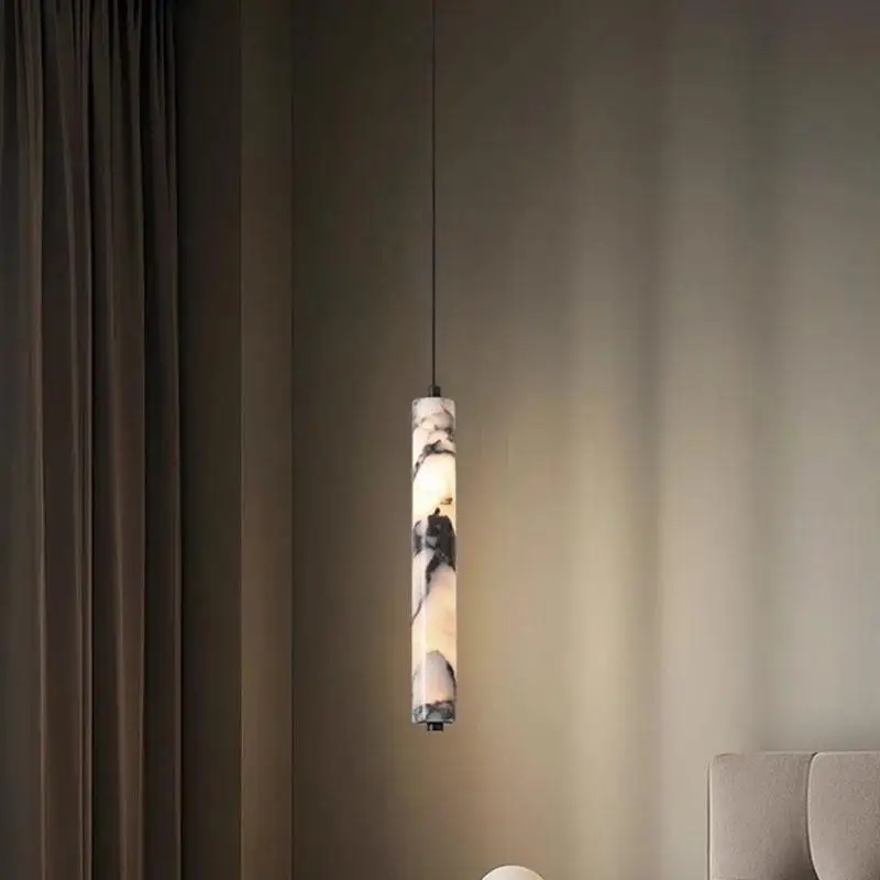 Mordern French Luxury Marble Pendant Light  Chandelier Light Lamp For Bedroom Living Room Office Indoor Home Decorative Fixture