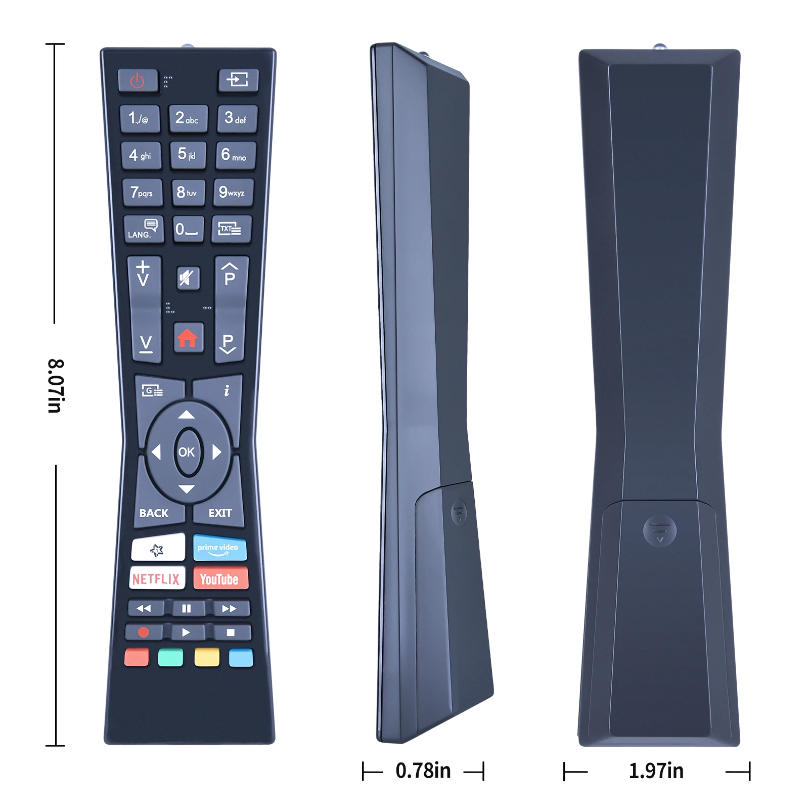 RM-C3337 RC43100P REMOTE for JVC LT-50VU6905. LT -22VF52L. LT-50VU3905. LT22VF52L. LT24VH52L.LT55VU3900. LT55VU6900. LT58VU6905