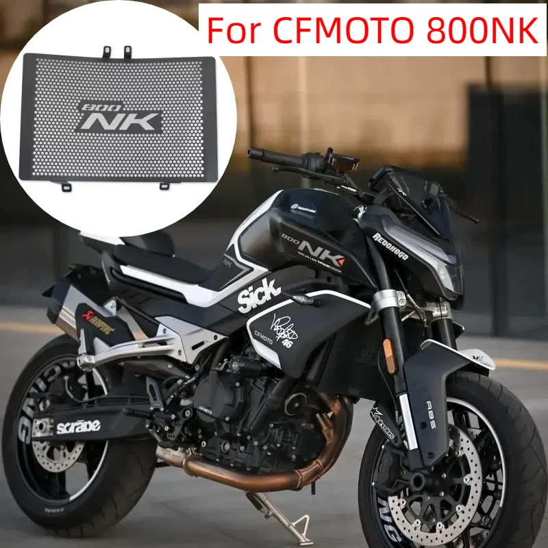 

For CFMOTO 800NK NK800 2023 2024 NK 800 Motorcycle Accessories Radiator Grille Guard Protection Cover Cooler Grill Protector