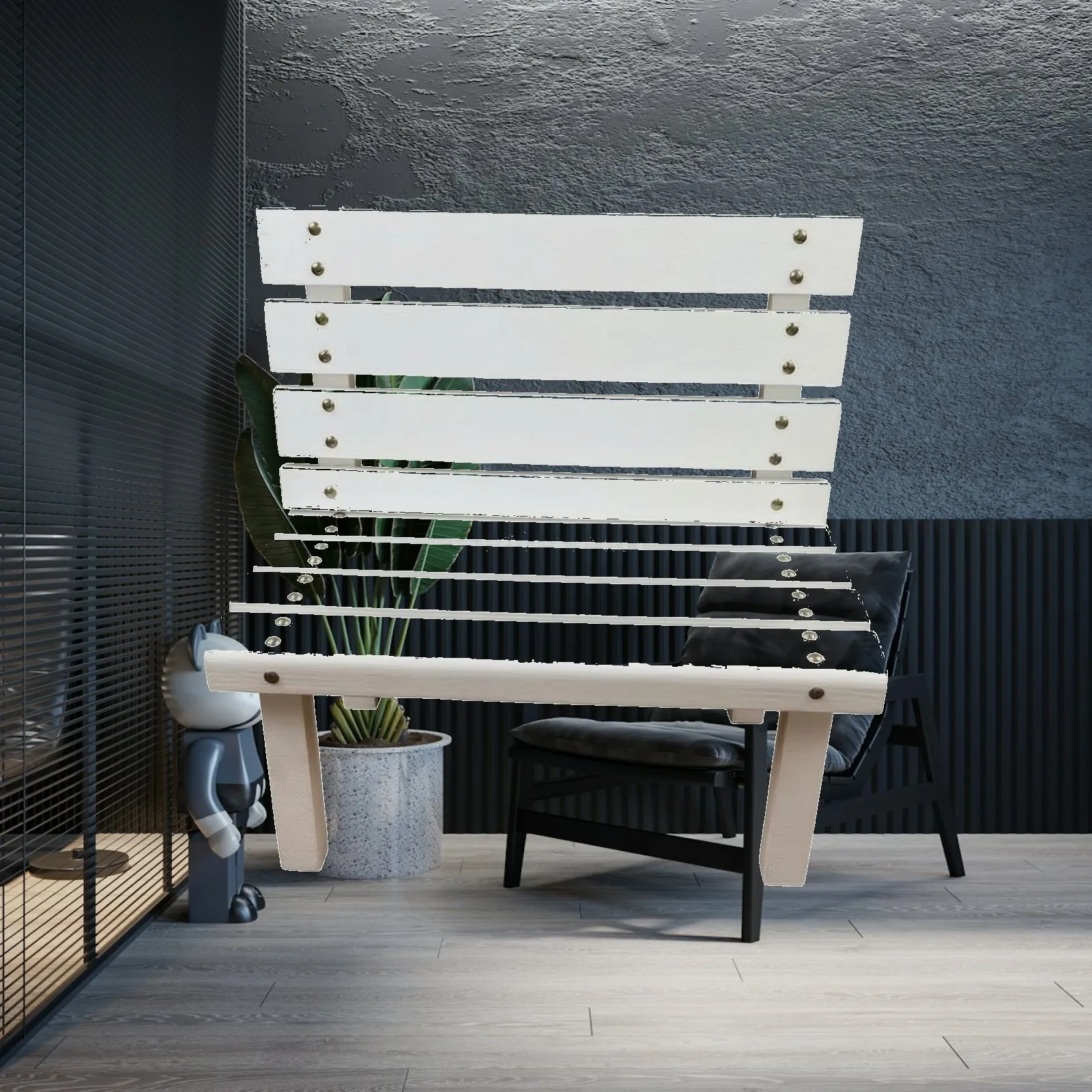 Photo Prop Decorative Photography Prop Bench Furniture for Photographers, Photo Shoots, Portrait Setups