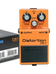 Roland BOSS Distortion Guitar Pedal DS-1 Genre-Defining Distortion Gain from Mild to Heavy Powerful Tone Shaping