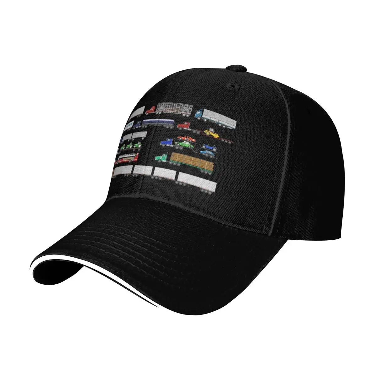 Tractor Trailers - The Kids' Picture Show Baseball Cap Summer Beach Travel Streetwear Hip Hop Trendy Vintage Retro Embroidered