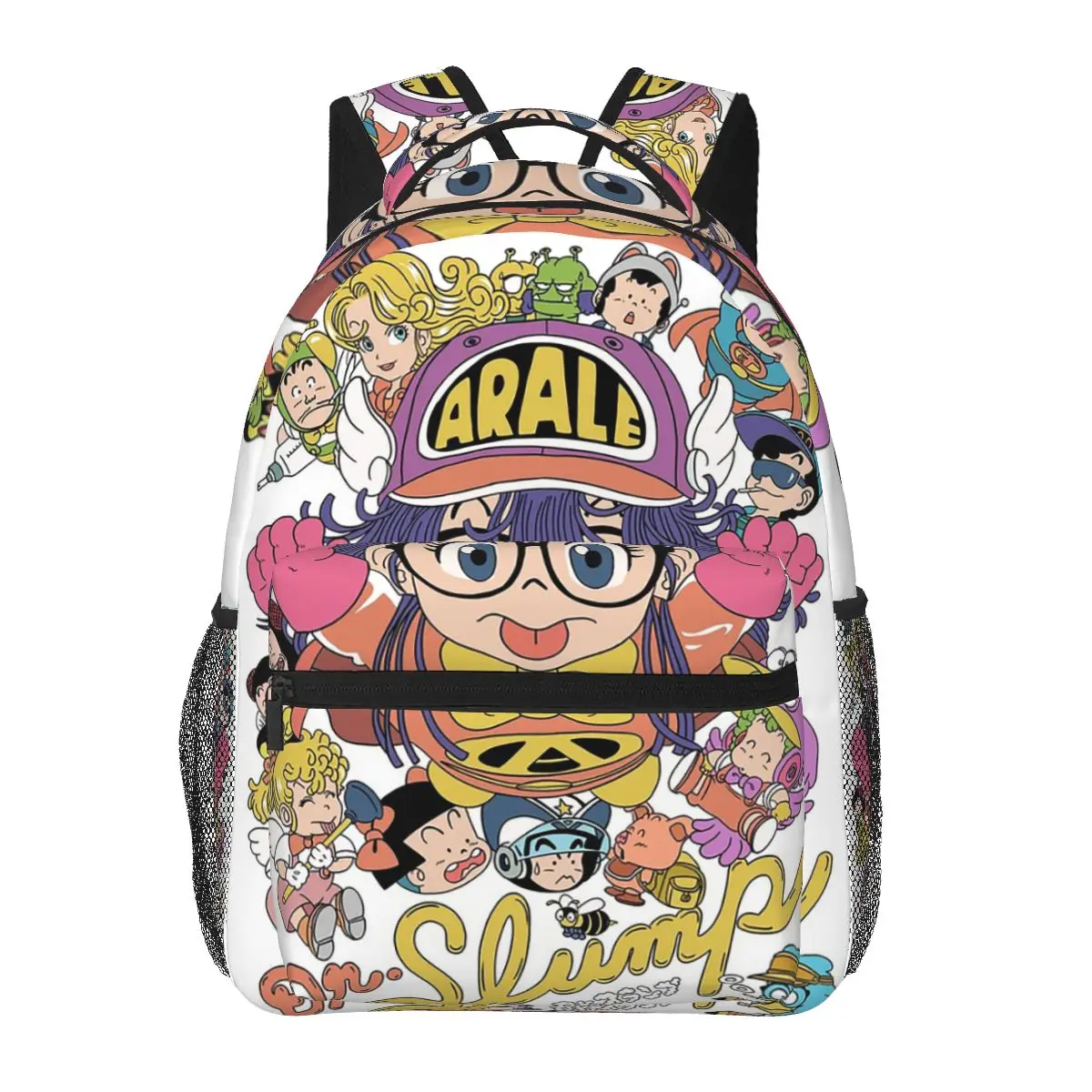 

Рюкзак Arale Dr.Slump в стиле аниме, Лидер продаж, рюкзак большой емкости, детская сумка для книг, школьная сумка, сумки на плечо для мужчин и женщин