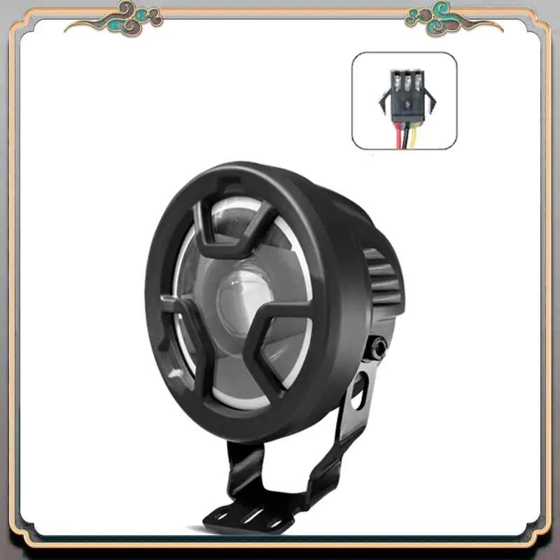 

MQBH-Front Light Electric Bicycle Lights Bright Headlight SM Plug Cycling Accessories