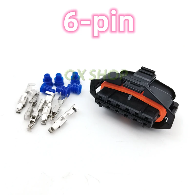 1 set 2/3/4/5/6-Pin Male/Female waterproof plug For Bosch Car Excavator Sensor solenoid valve Motor Circuit harness Connector