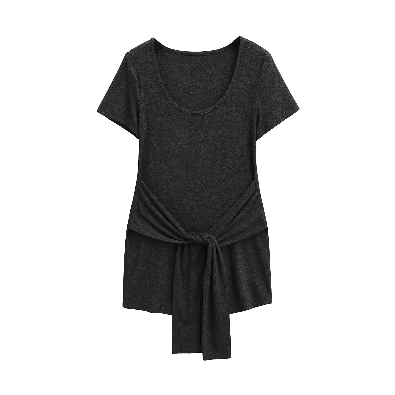 Sexy ort u-ne dr femmes minceur taille T-shirt jupe été rue Sle régulier Sve ort Sve couleur