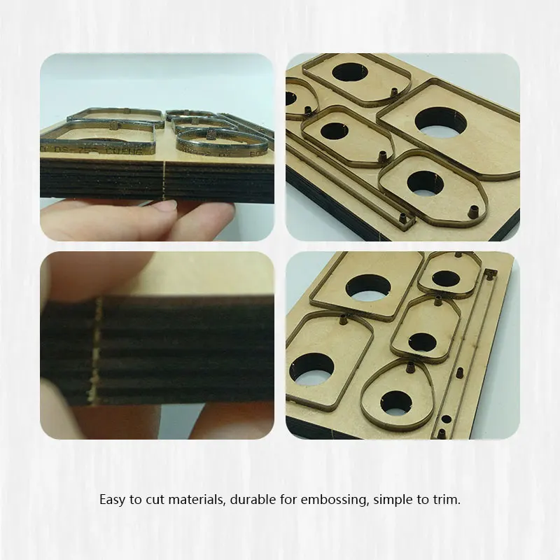 DIY Leather Access Card Large Edition Handmade Manual Stamping Tool Durable Downcutting Mold for Personalized Card Embossing