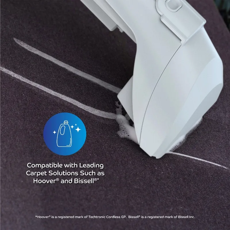 Ionvac Stain Lifter 12kPa Suction Portable Carpet and Upholstery Cleaner Vacuum, Gray