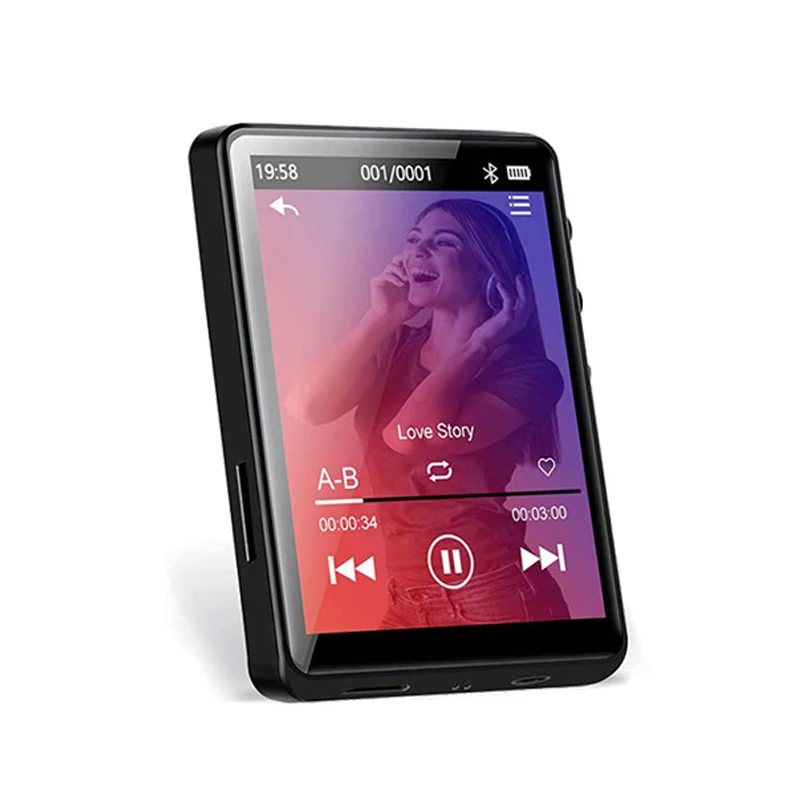 

Portable 64GB MP4 Player with 2.8" TFT Touch Screen, TF Card Slot, MP3 Player with Bluetooth, Wholesale Offer，Factory Price