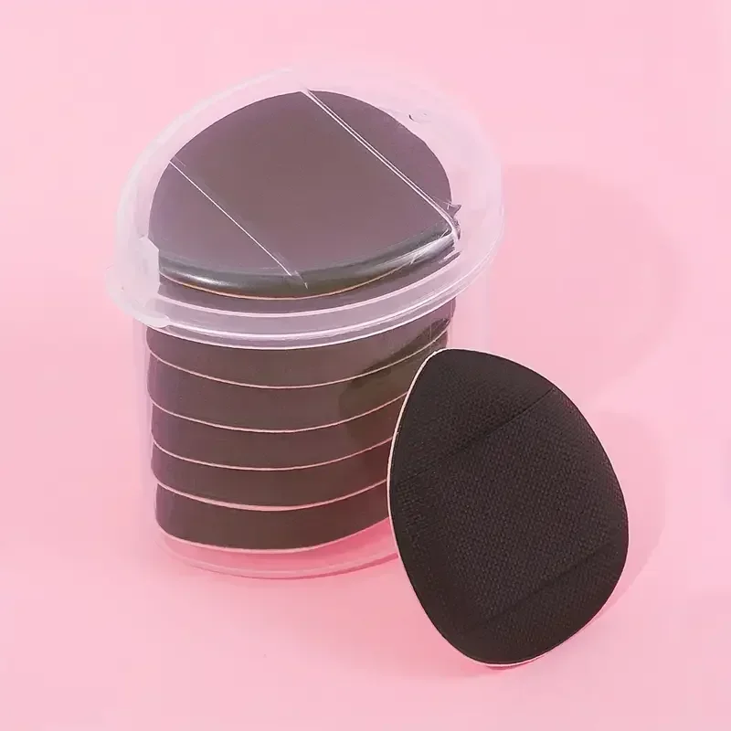 إصبع صغير نفخة مسحوق وسادة هوائية صغيرة المخفي مثلث قطرة الخطمي ماكياج الإسفنج بالجملة البسيطة الإبهام نفخة
