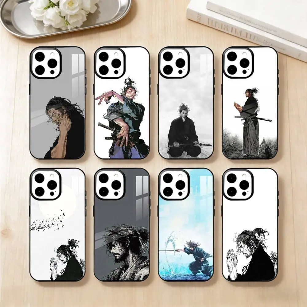 

Vagabond Miyamoto Musashi Phone Case For iPhone17,16,15,14,13 Plus,Pro Max Magnetic For Magsafe Wireless Charging