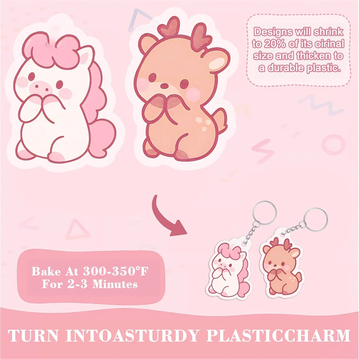 

2025+ 30 упаковок термоусадочных пластиковых листов для поделок своими руками, брелков, изготовления ювелирных изделий — 5,8 х 4,1 дюйма