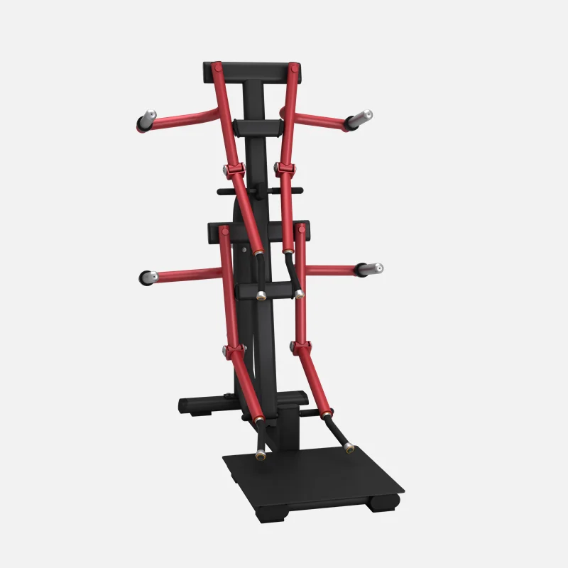 MND Fitness Wholesale Free Weight Plate Loaded Machine Gym Fitness Equipment Seated Shoulder Press Machine PL28