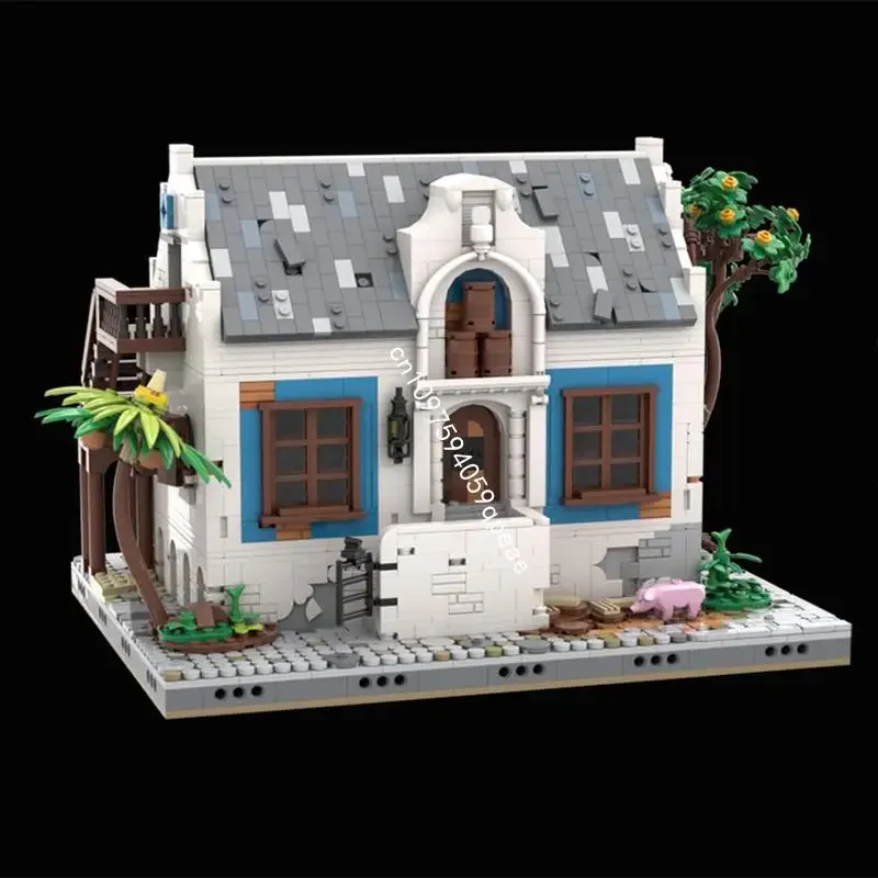 

New 3836Pcs Moc European Medieval Pirates Series Three Tuns Tavern Diy Creative Ideas Kid Toy Birthday Gifts Custom Puzzle