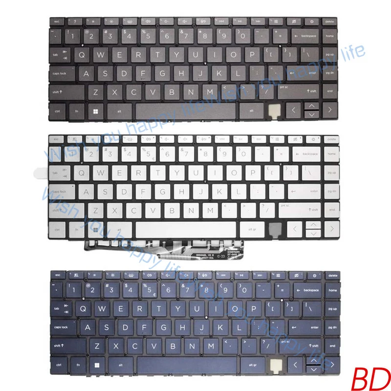 L... Backlit Keyboard Laptop Keyboard For HP Spectre x360 14-EA 14-EB 14-AE