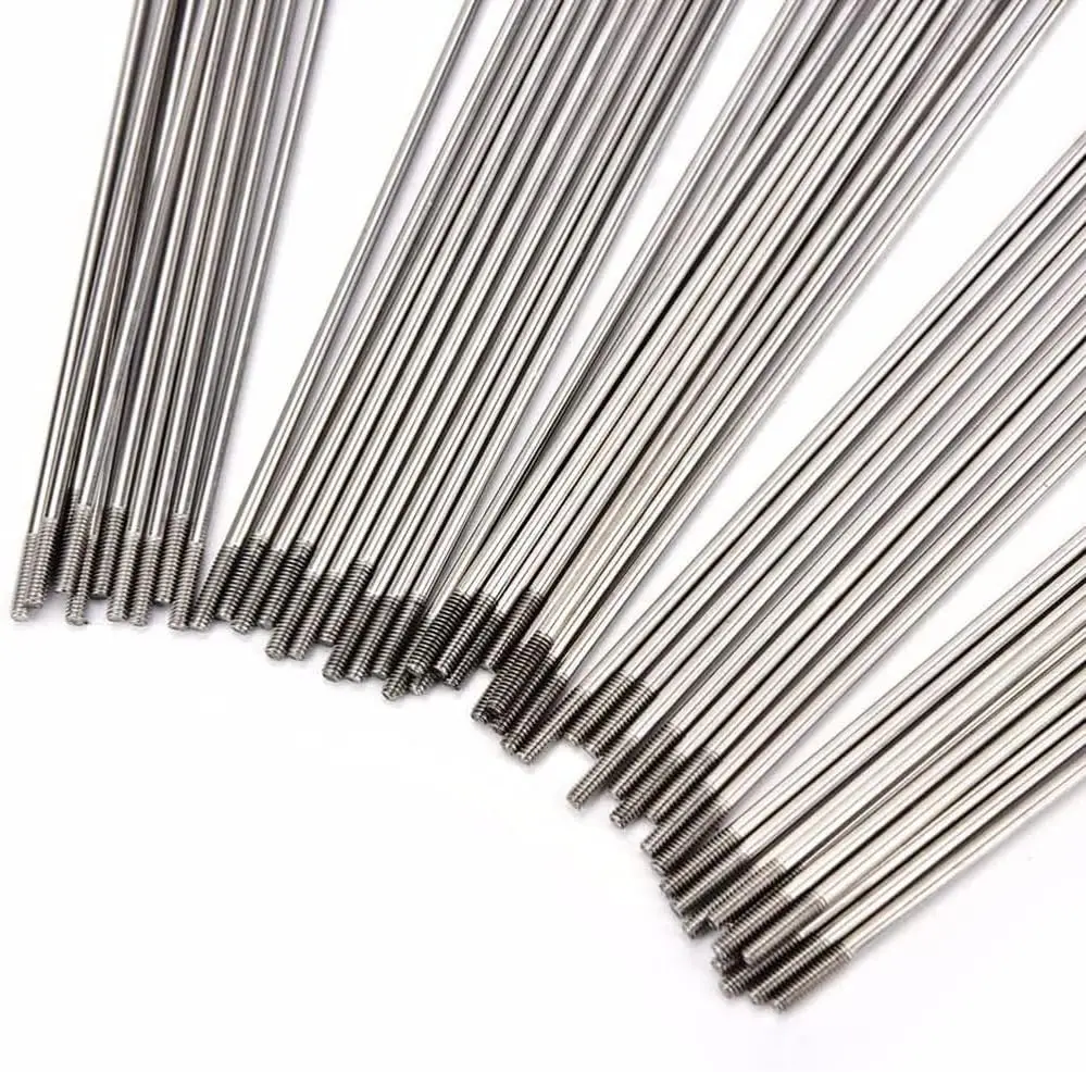 13 G carbon steel electric bicycle spokes, 36pcs J Bend electric bicycle spokes with 12mm nipples