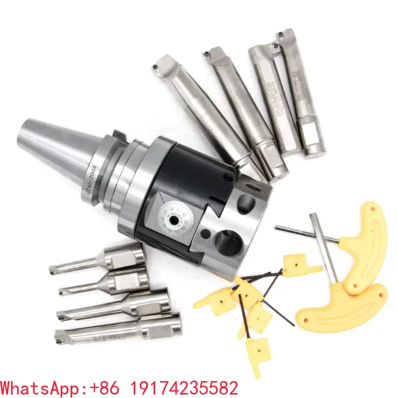 NBH2084 NBJ16 Fine Boring Head Set with Micro Adjustment BT40/BT50 SK NT R8 Morse Taper Shank Boring Tool Combination