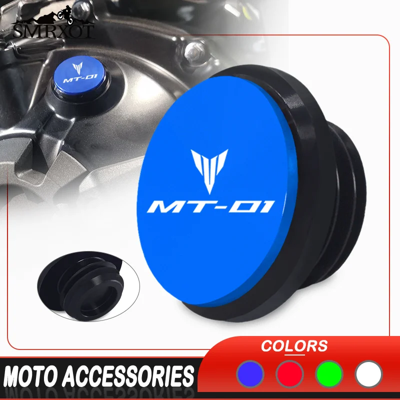 NEW Engine Oil Cap For MT-09 FZ09 FJ09 MT-01 XSR900 Motorcycle M20X2.5 Oil Cap Bolt Screw Protection Cover mt09 mt01