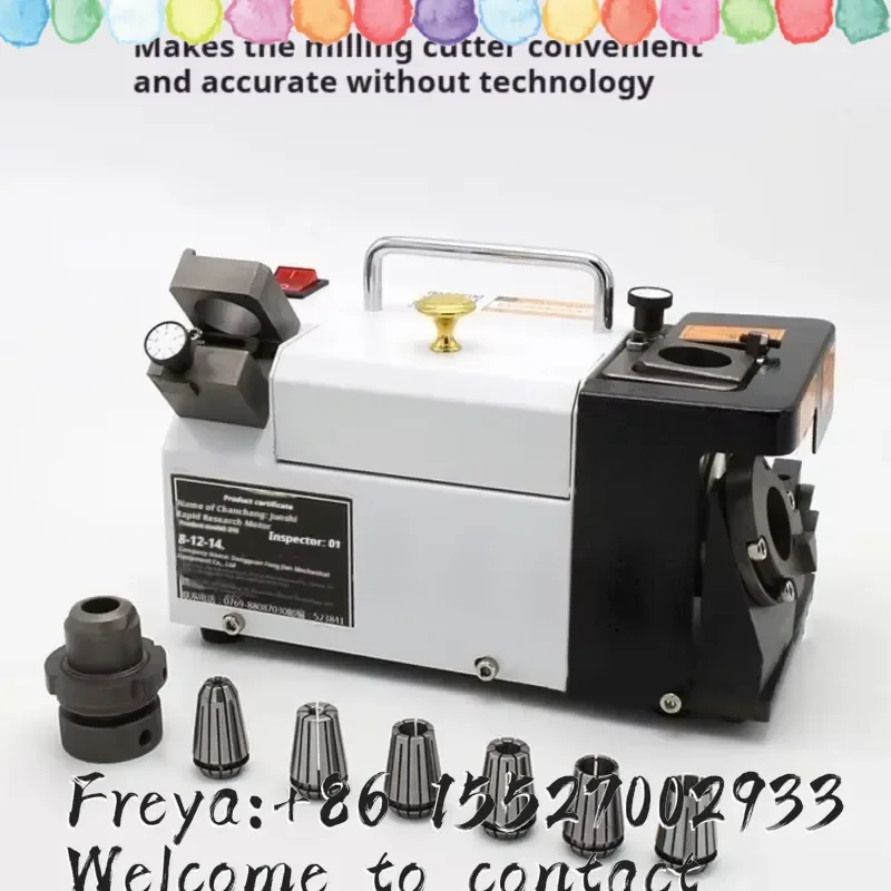 Picture 6: High-Precision Portable milling cutter grinding machine, GD-314 end milling cutter, small steel grinding machine