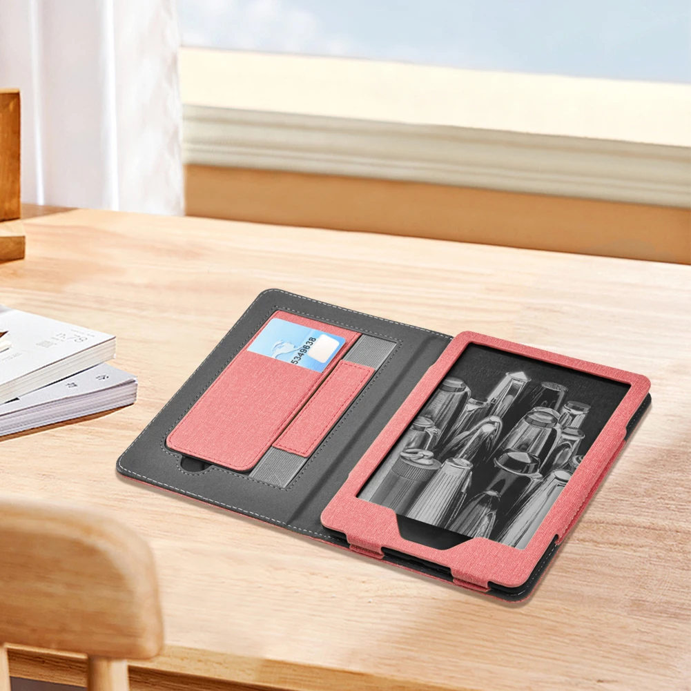 Protective Cover for Kindle Paperwhite 12th Gen 2024 7'' Card Slot Hand Strap Feature for Kindle Colorsoft Signature Edition