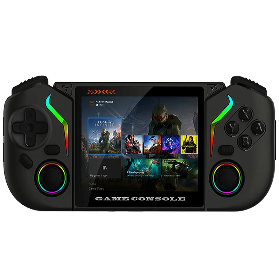 【中古】 FCLLABO UC85 Pro Yガイドモデル  /V195L FLLBW X95 Pro Handheld Game Console 3.5 Inch Android 9.0 Retro