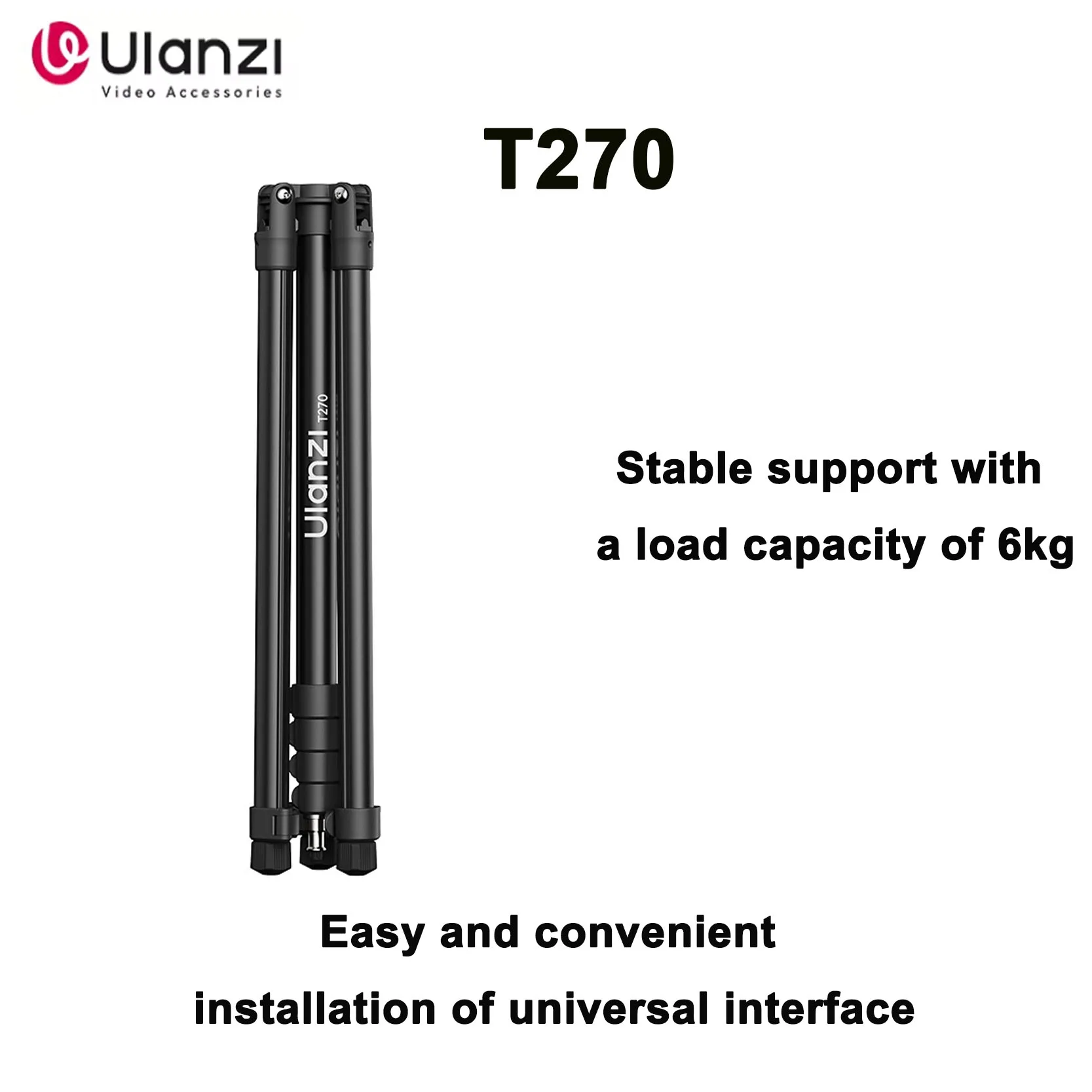 

Original Ulanzi T270 Giraffe Tripod 2m7 Bracket Micro SLR Camera Tripod Studio Lighting Supplementary Light