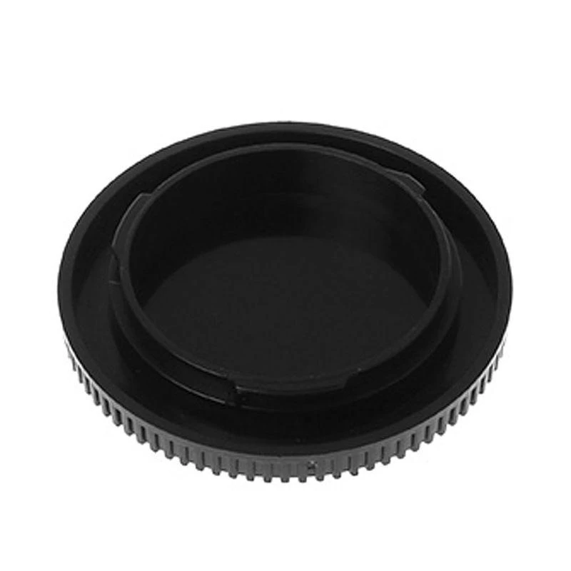 عدسة خلفية غطاء الجسم غطاء الكاميرا مكافحة الغبار جبل حماية البلاستيك الأسود لأوليمبوس OM دروبشيبينغ